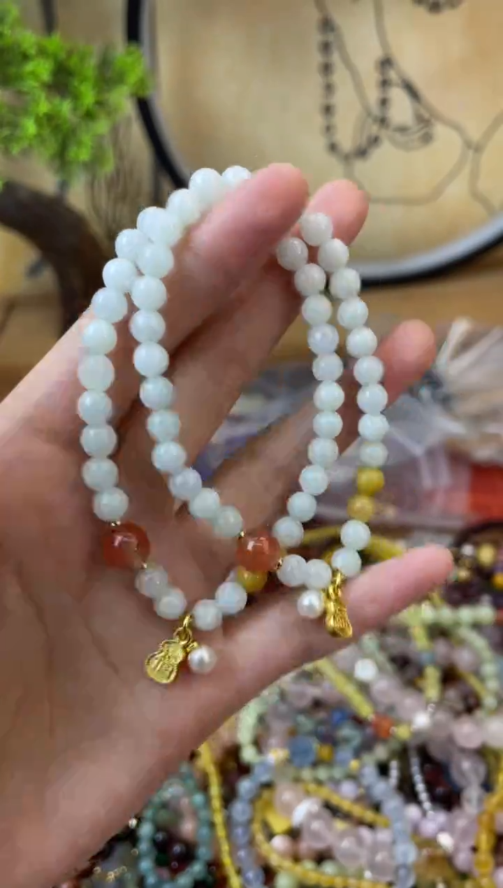 【闪购商品】翡翠手饰未镶嵌168手串