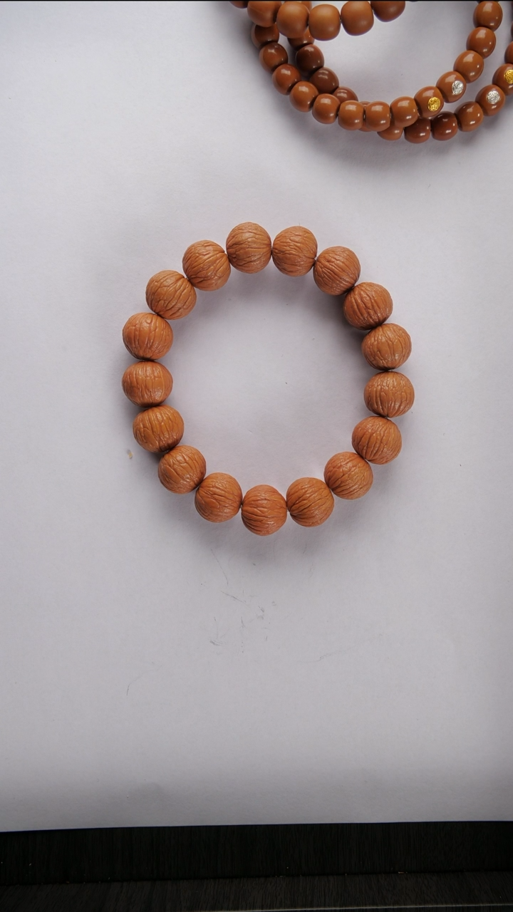 【闪购商品】猴头核桃吊坠凤羽无修15mm