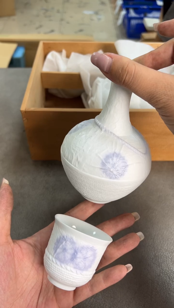 两壶五杯 原盒 瓷器瓷器瓷器瓷器