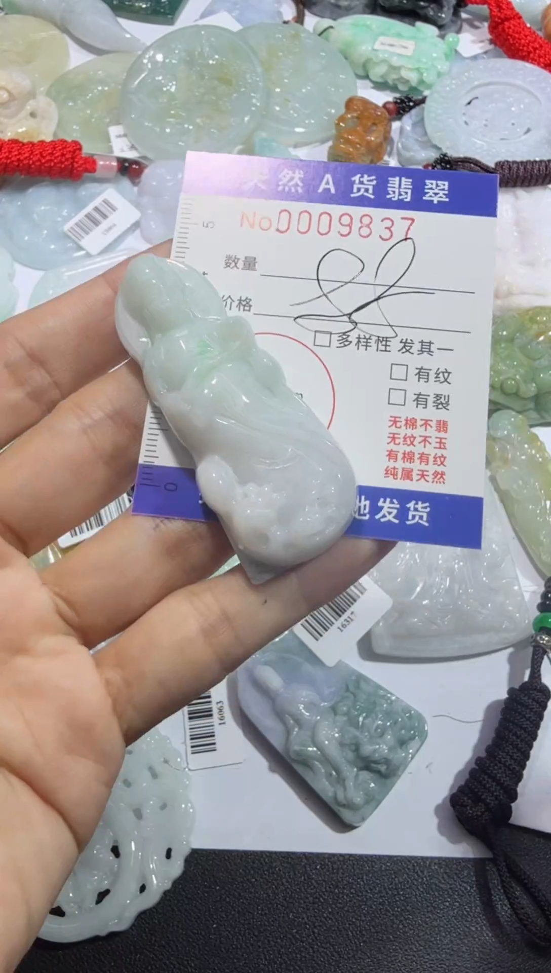 【闪购商品】翡翠颈饰未镶嵌00009837