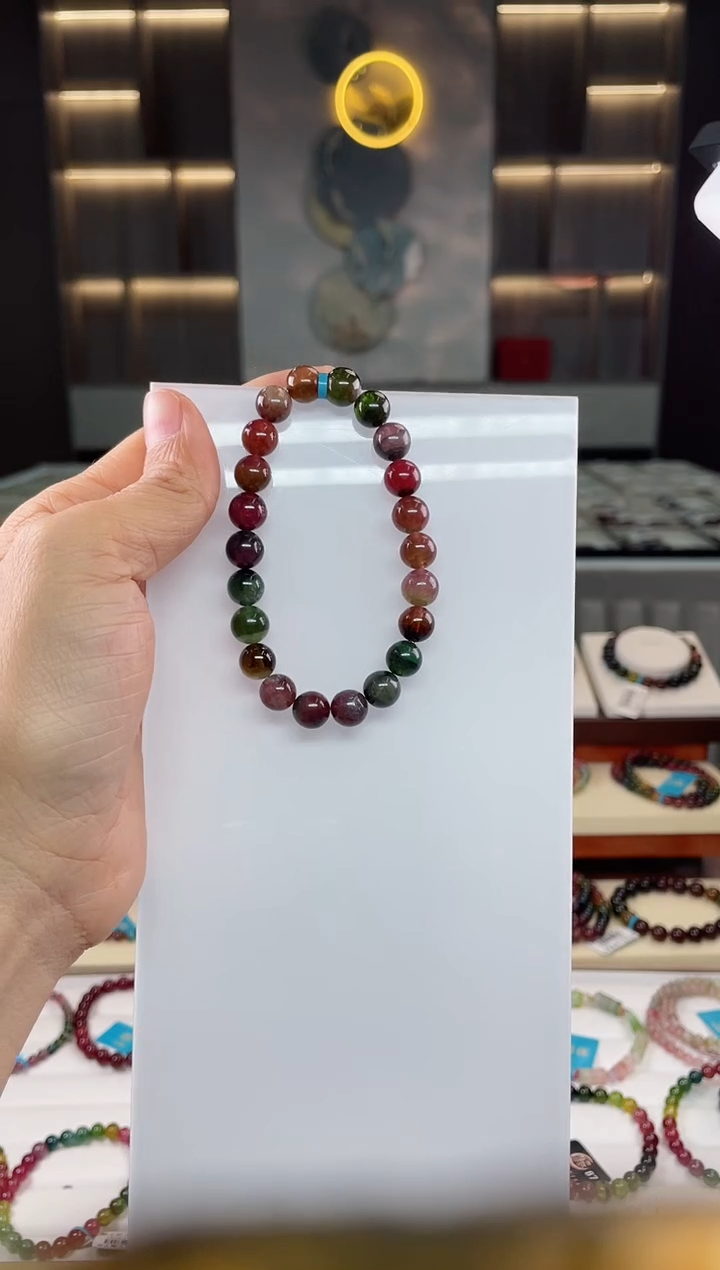 【闪购商品】碧玺单圈手串未镶嵌（多样性发一条）Q