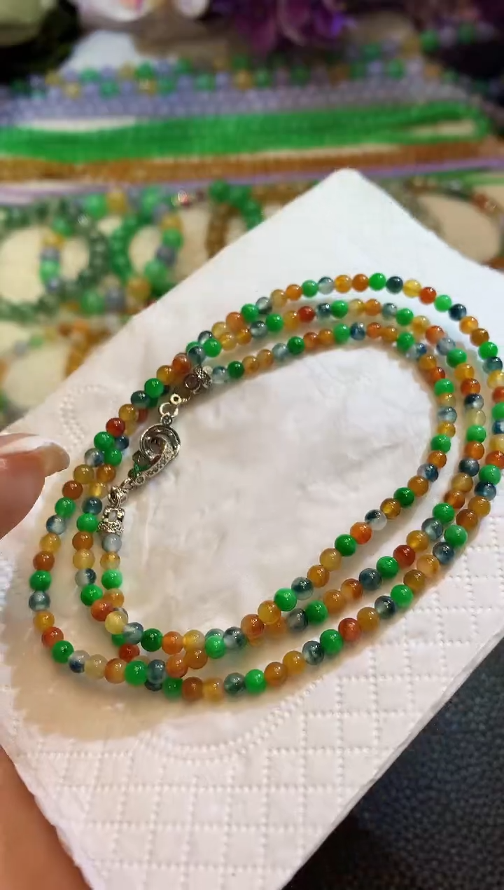 项链未镶嵌翡翠c60