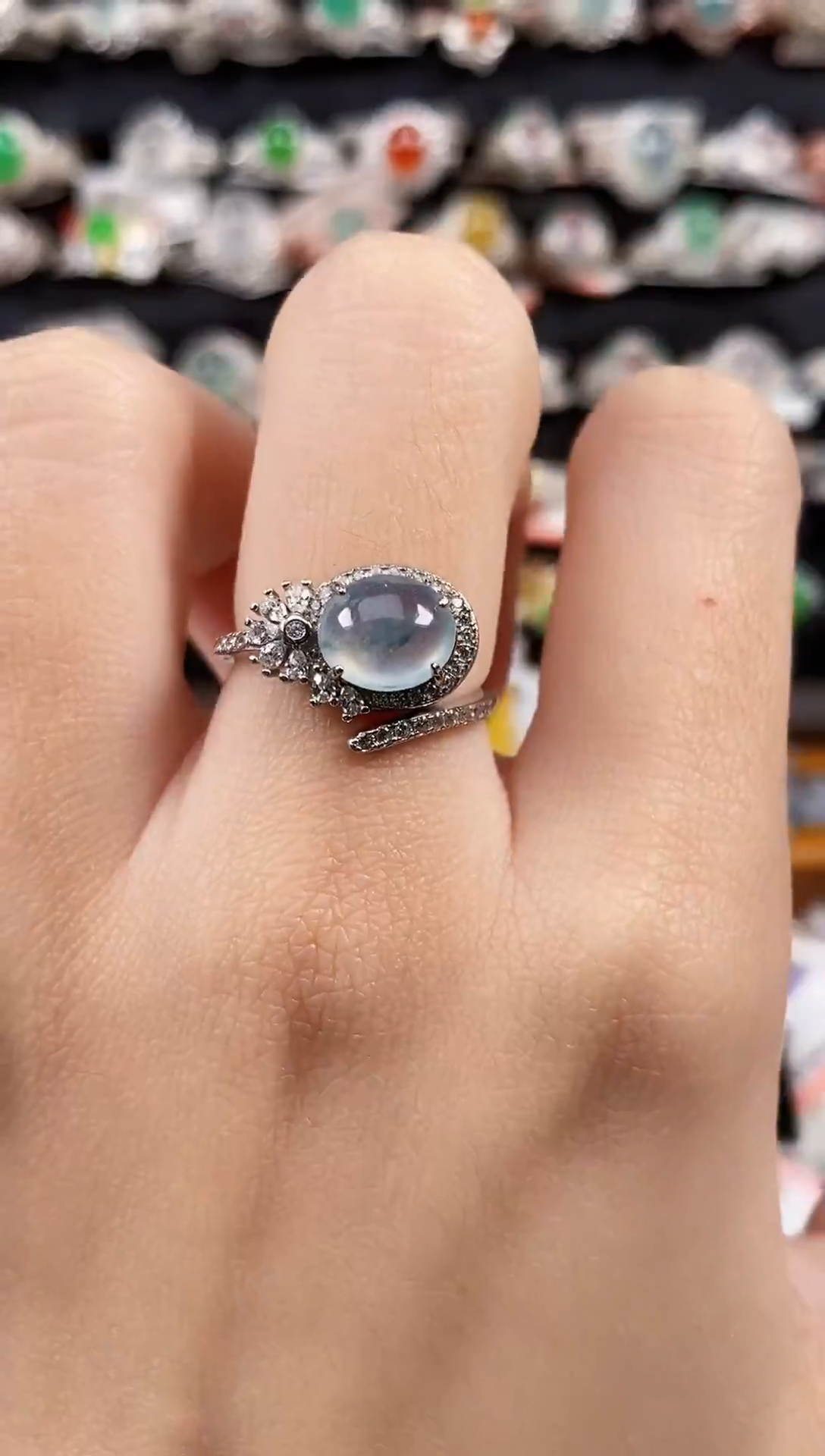 未镶嵌戒指翡翠天然A货翡翠102