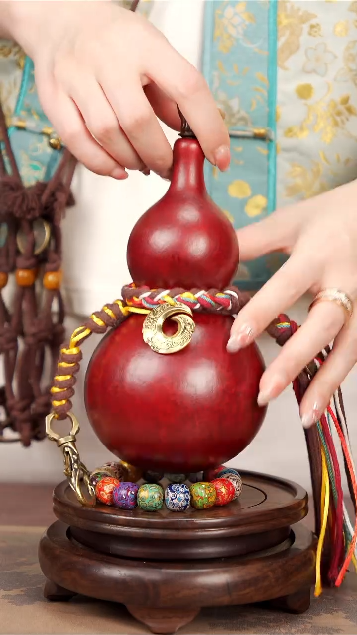 【闪购商品】102易林高端工艺大漆酒葫芦--158