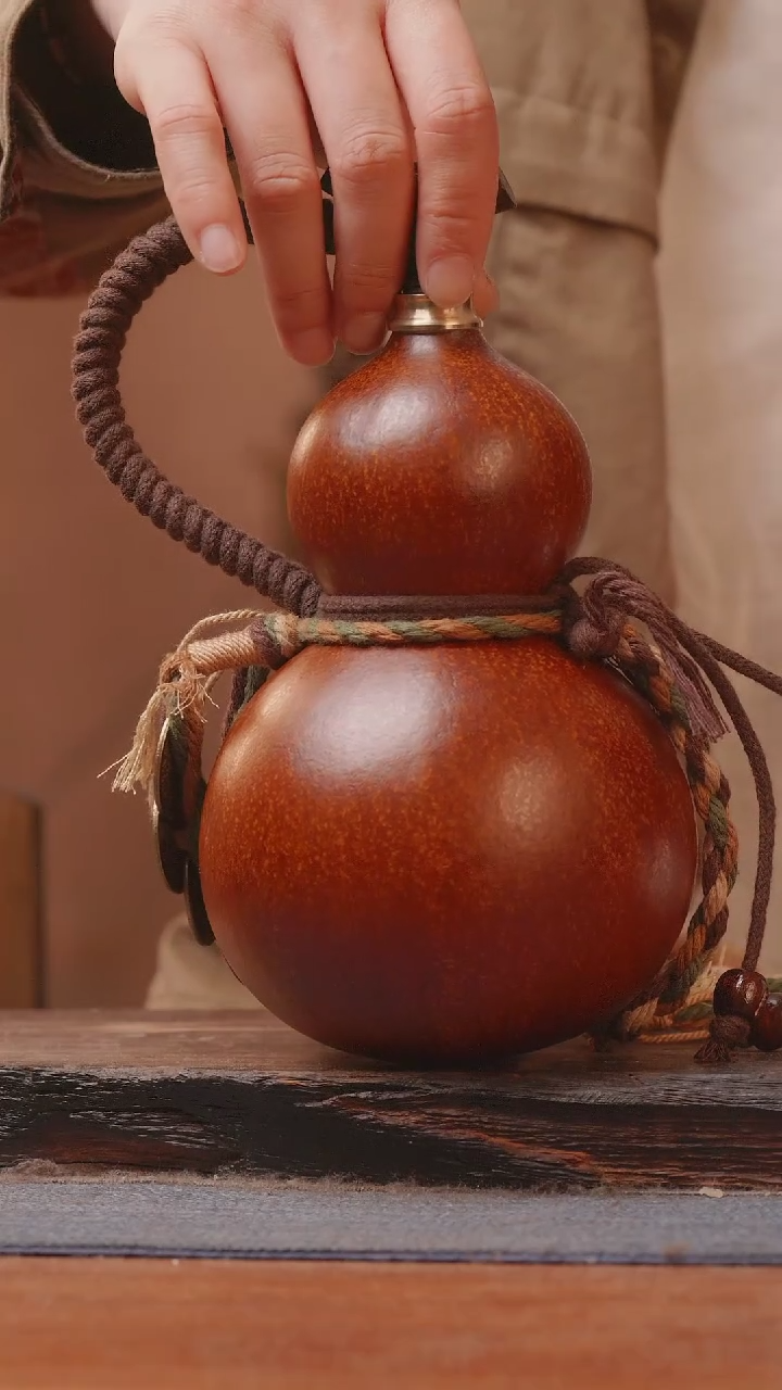 【闪购商品】96号精品大漆葫芦防腐防渗装水茶酒