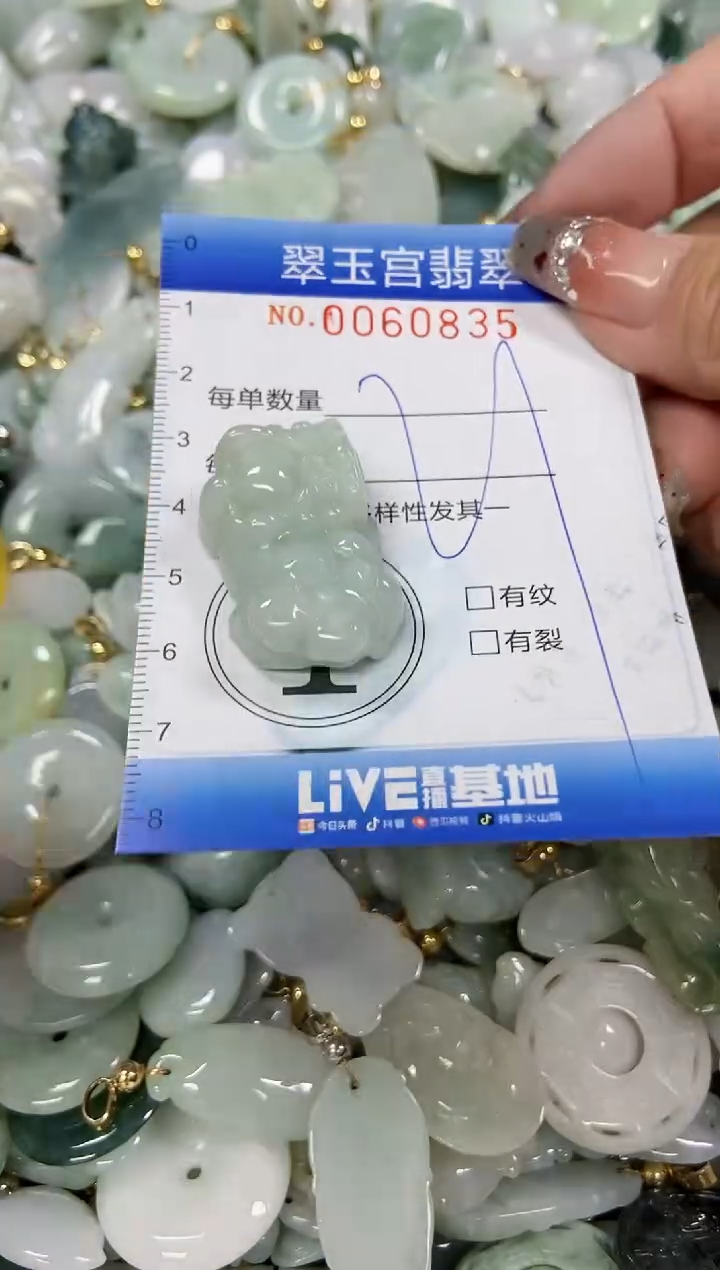 【闪购商品】翡翠颈饰未镶嵌闪购商品0060835