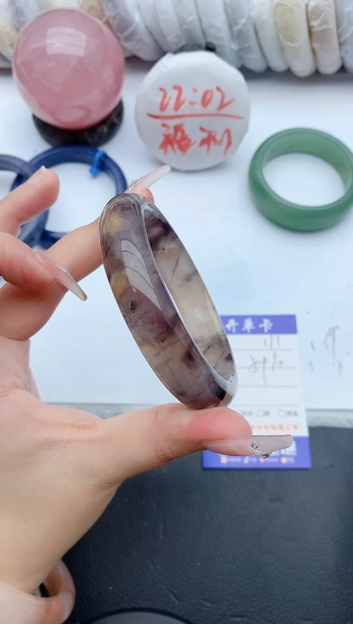 【闪购商品】石英质玉手镯未镶嵌171+59/60