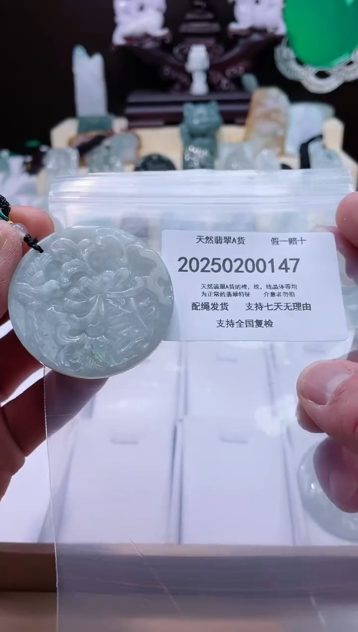 【闪购商品】翡翠颈饰未镶嵌闪购商品8号店200250010031