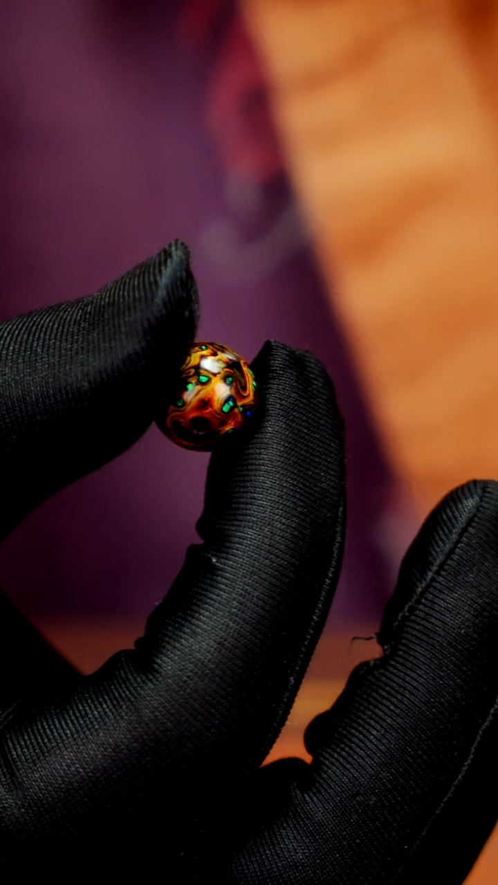 疯子大漆黑金满欧13mm