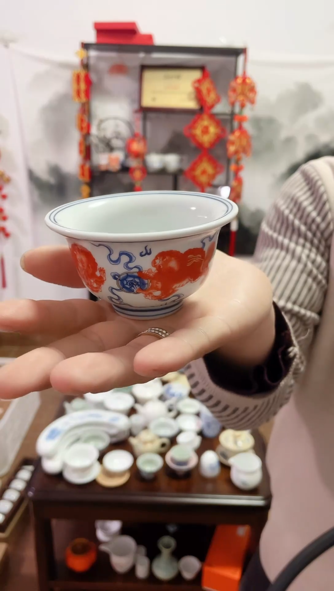 【闪购商品】【瓷心匠物】直播间福利专款龙压手杯