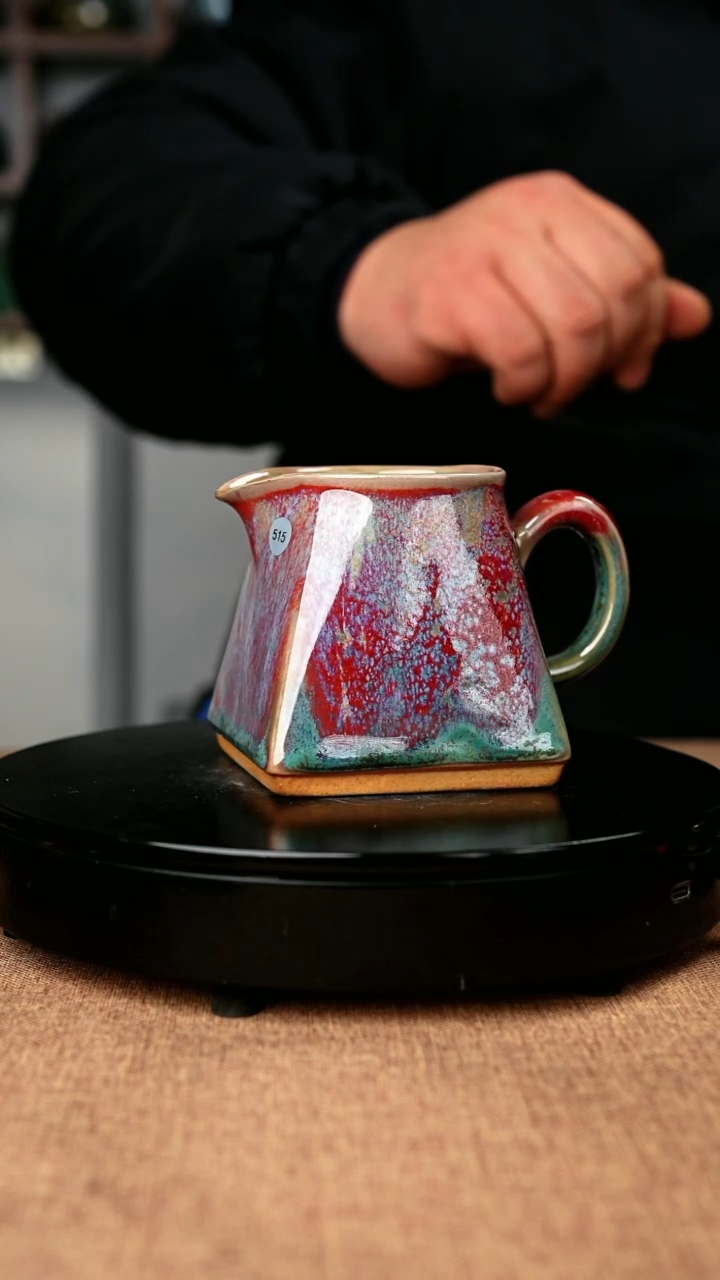 【闪购商品】515#省工一级品原矿钧瓷炉钧釉公道杯