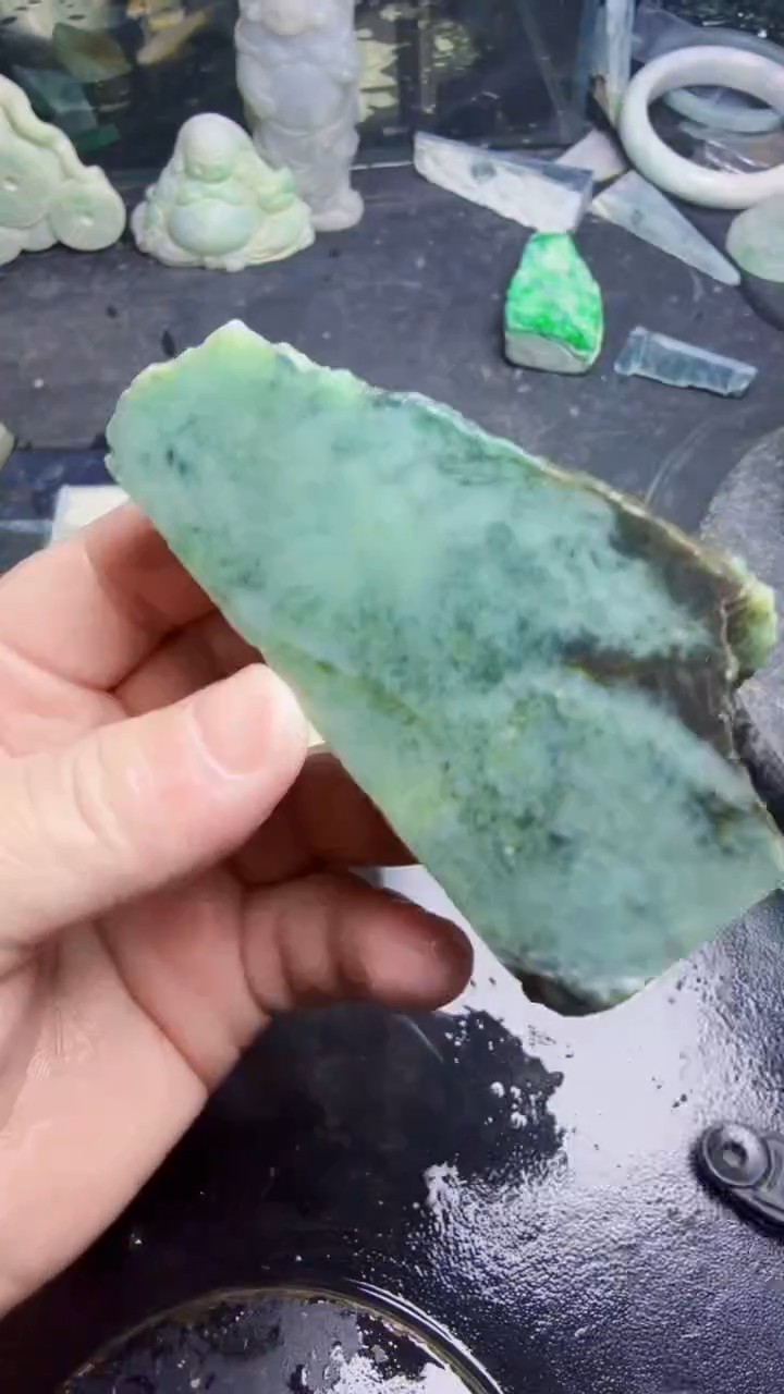 未镶嵌挂件翡翠天然翡翠113