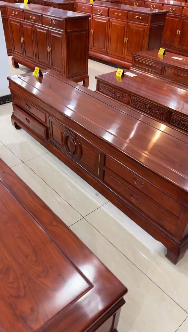 花梨木类储物柜沉*团圆电视柜198*46*51