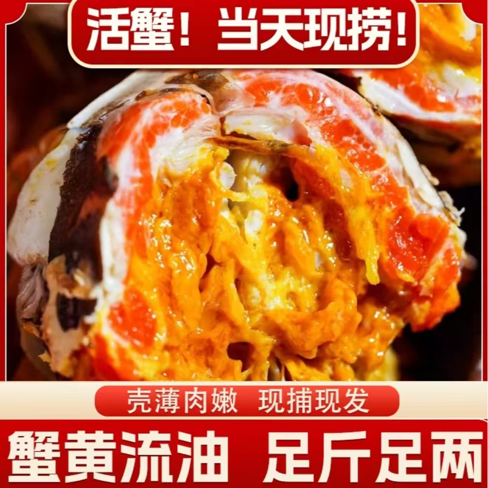 【活蟹】苏州精品大闸蟹4-3.8两全母蟹 精品礼盒8只 再多送2只