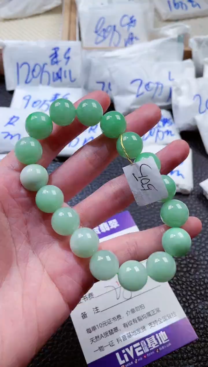 翡翠未镶嵌颈饰00004904