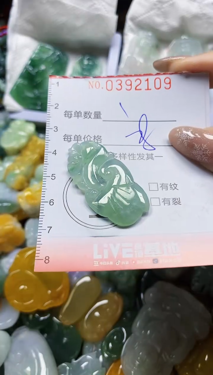 颈饰未镶嵌翡翠闪购0392109