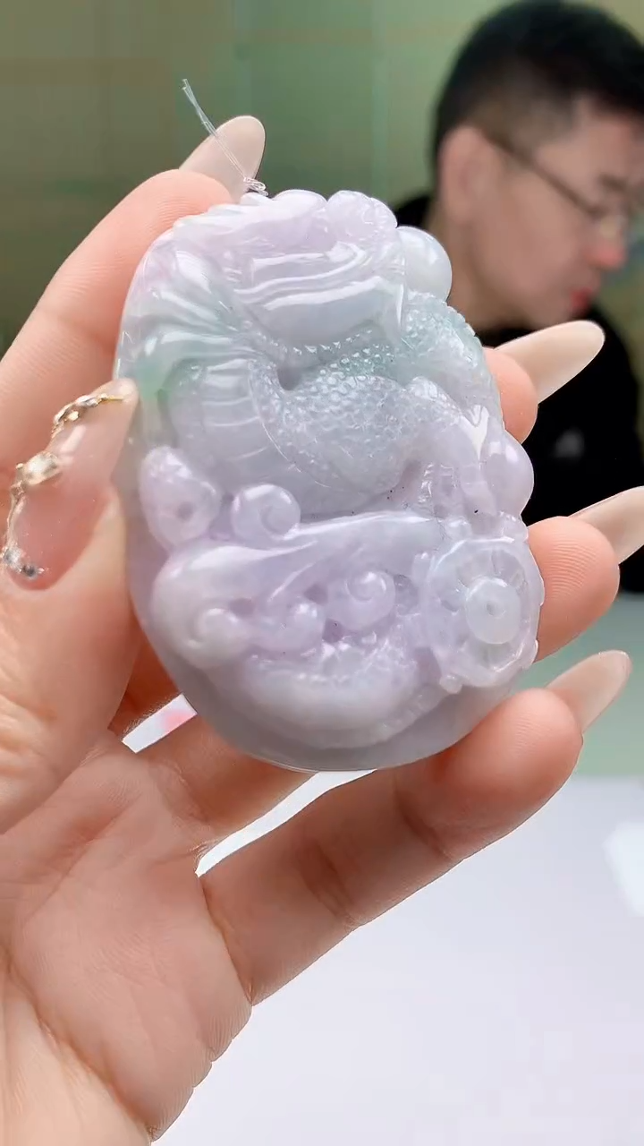 【闪购商品】定制翡翠未镶嵌5152ty-毛货挂件70