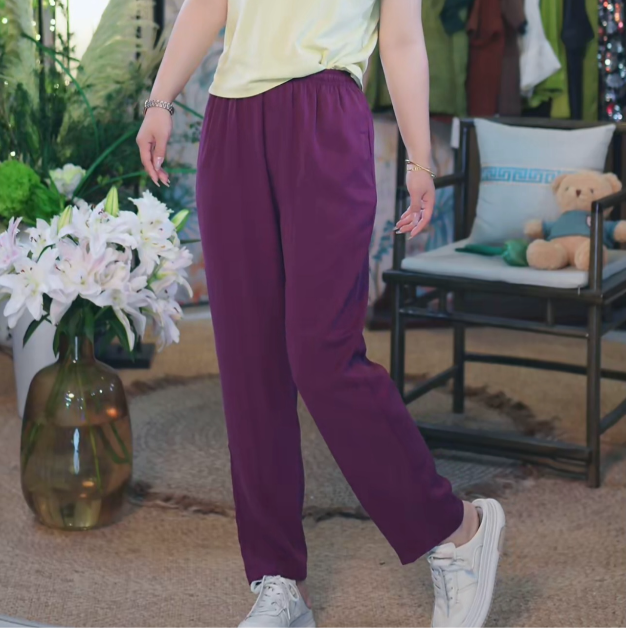 杯子家【福利小脚裤】夏季透气休闲 人手必备！