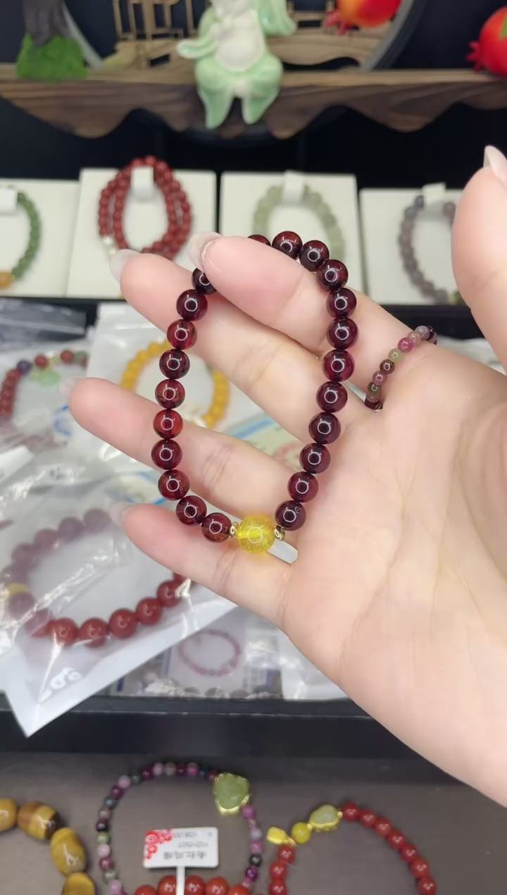 【闪购商品】血珀手链未镶嵌血珀手链