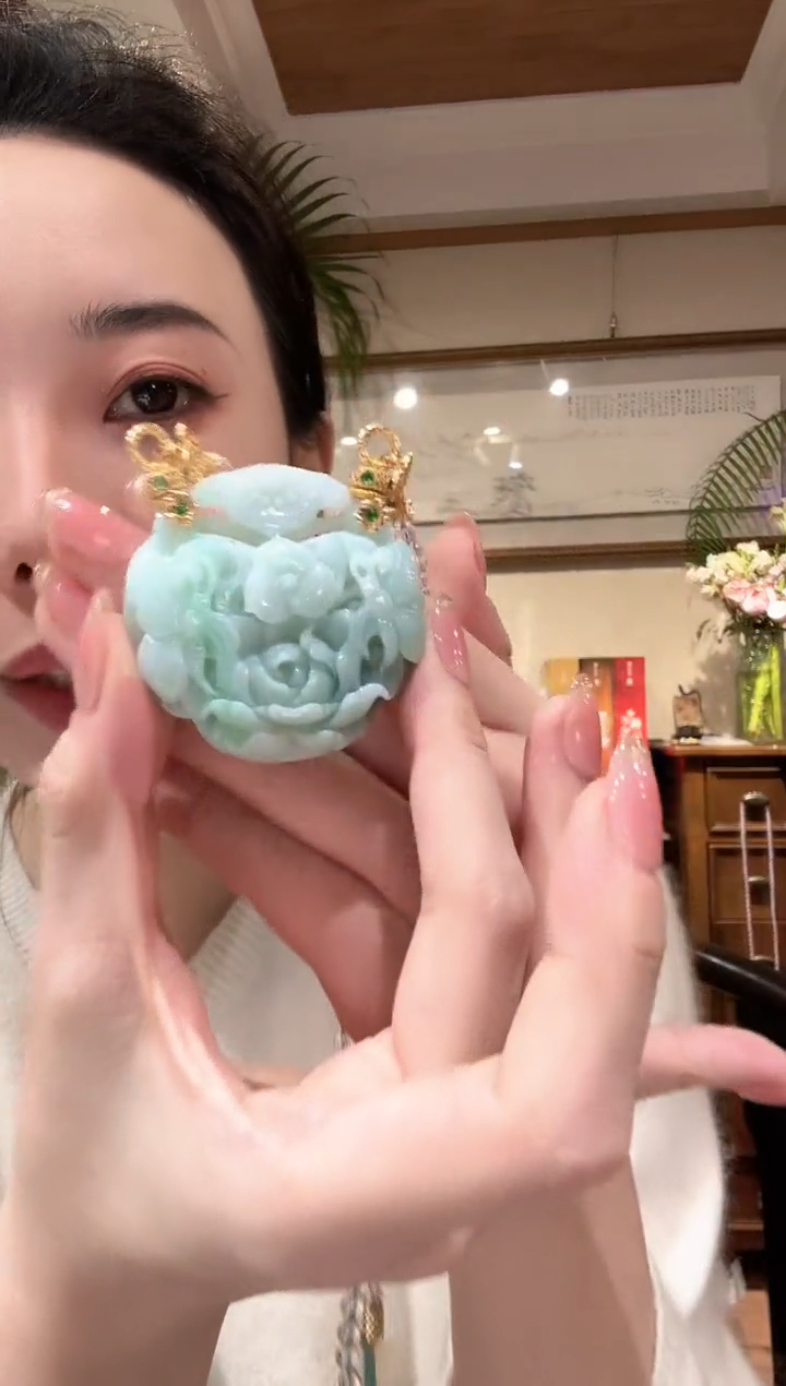 【闪购商品】翡翠颈饰未镶嵌国风