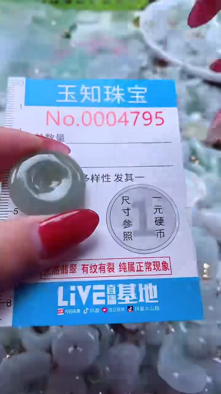 吊坠(不含链)未镶嵌翡翠4795