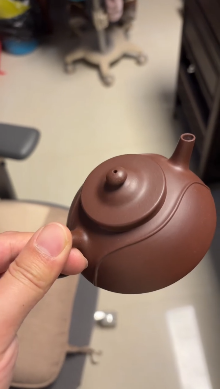 【闪购商品】紫砂茶壶紫泥玉带壶120毫升