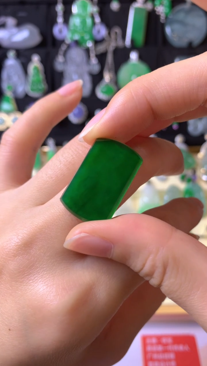 【闪购商品】定制翡翠未镶嵌1裸玉（客户意向镶嵌）