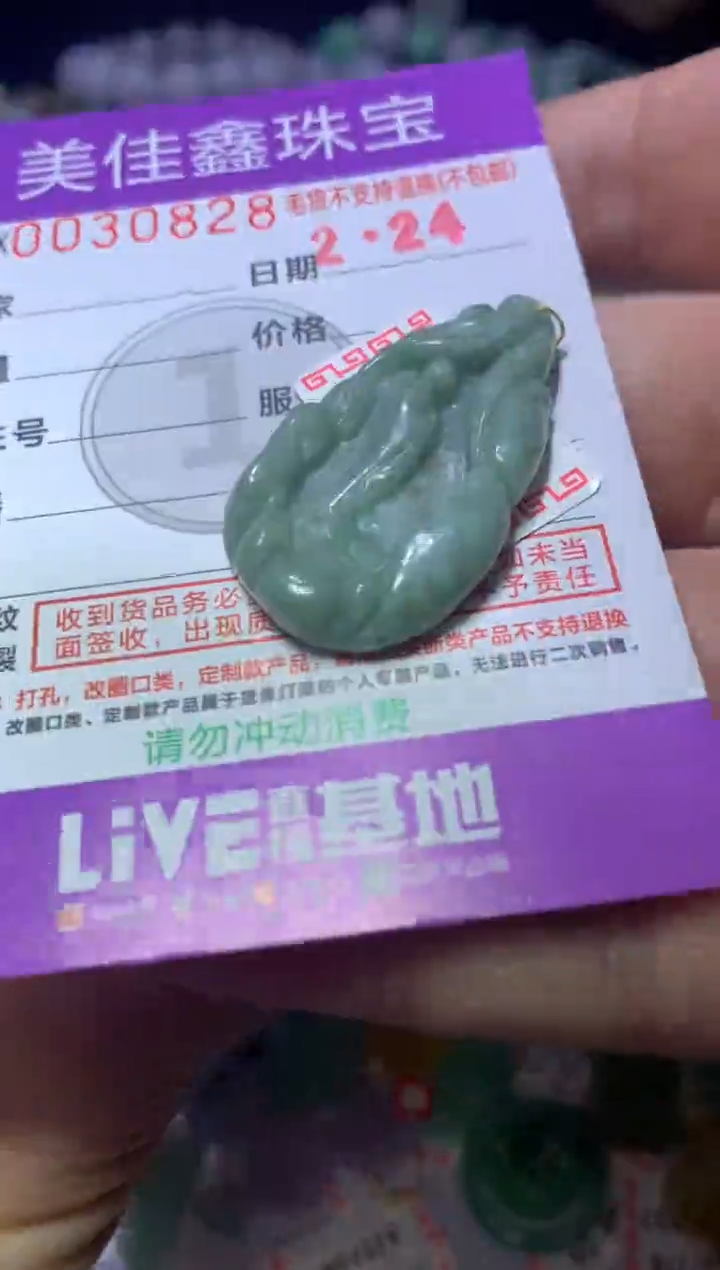 【闪购商品】翡翠颈饰未镶嵌CXX005221