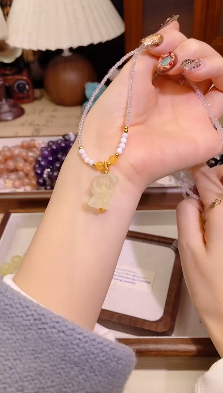 【闪购商品】水晶颈饰未镶嵌870项链