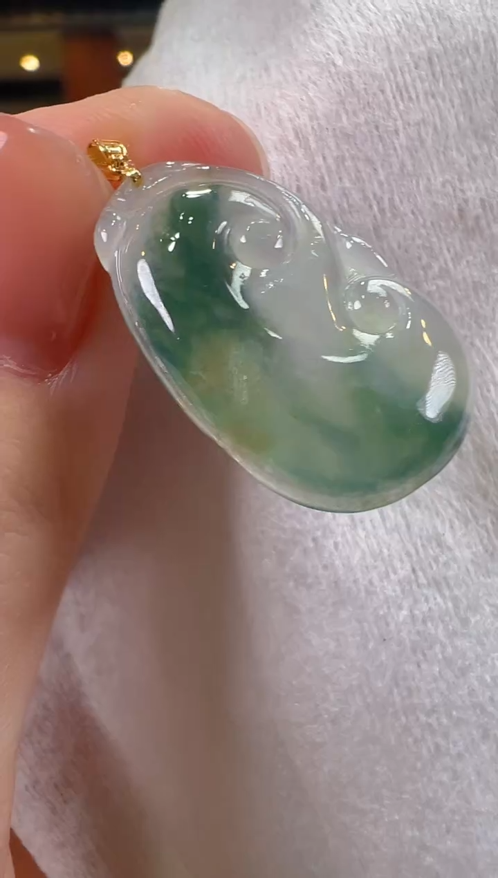 【闪购商品】定制翡翠18K金镶嵌多样性团购发一件