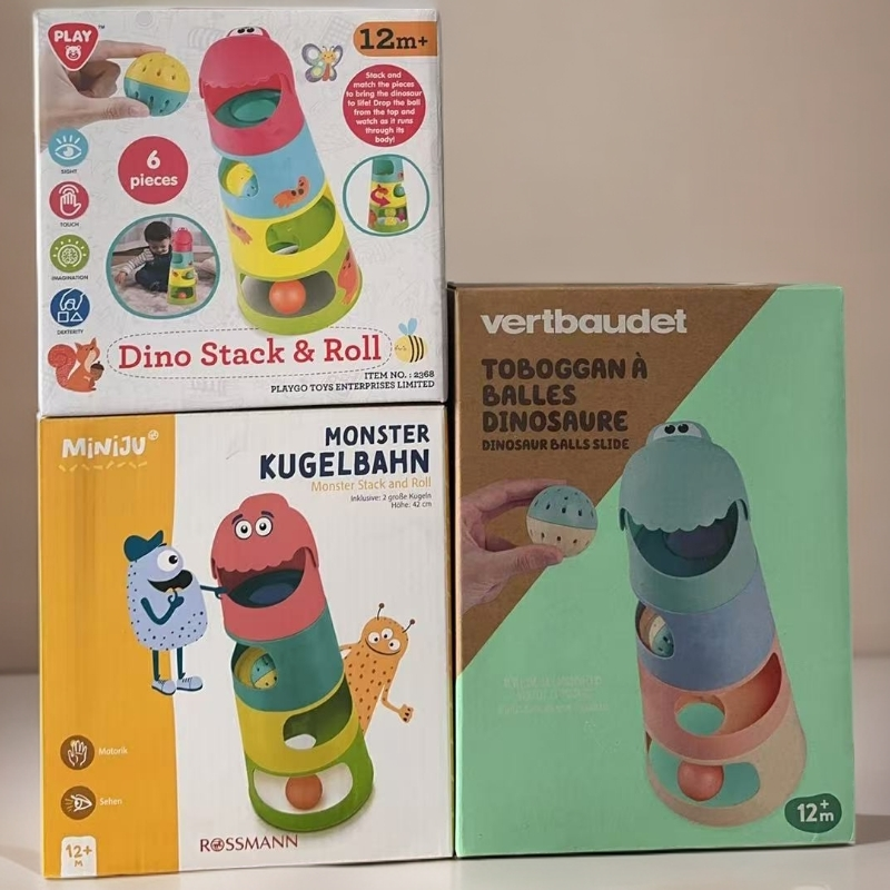 【贝儿母婴专属】E36卡通滚球轨道一套（随机包装）科学实验清仓玩具