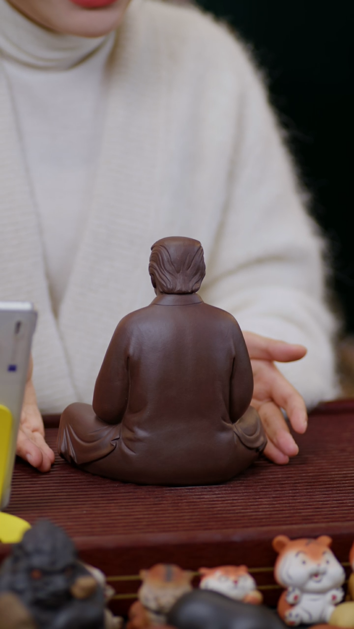 【闪购商品】紫砂茶宠紫砂人物