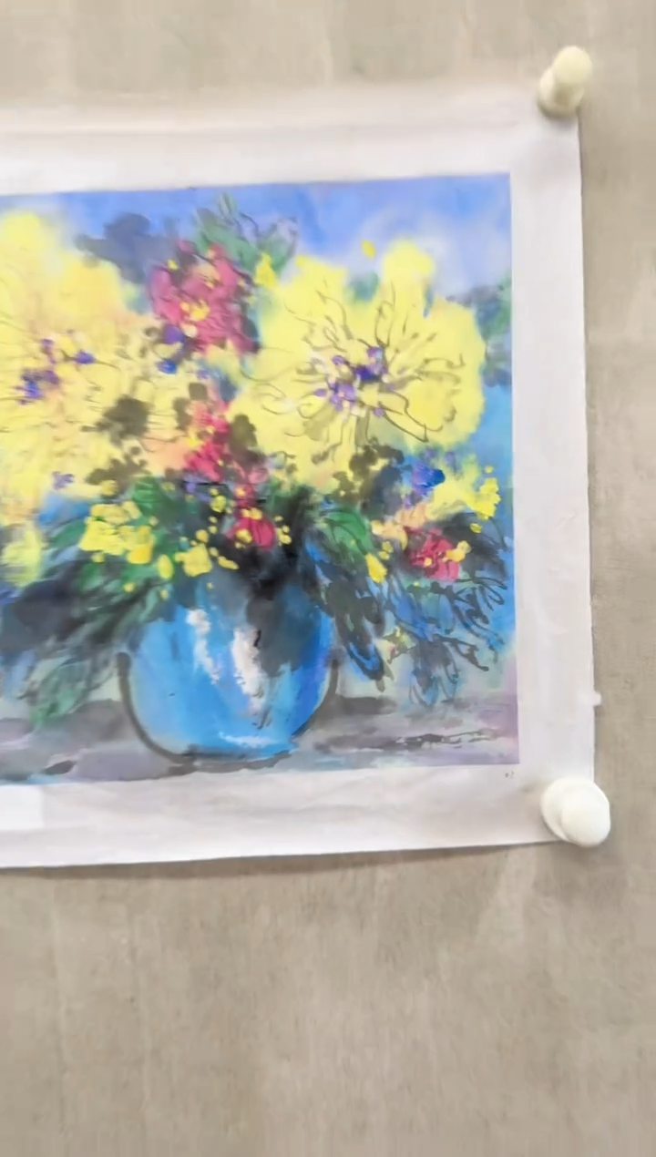 国画萧老师作品分享