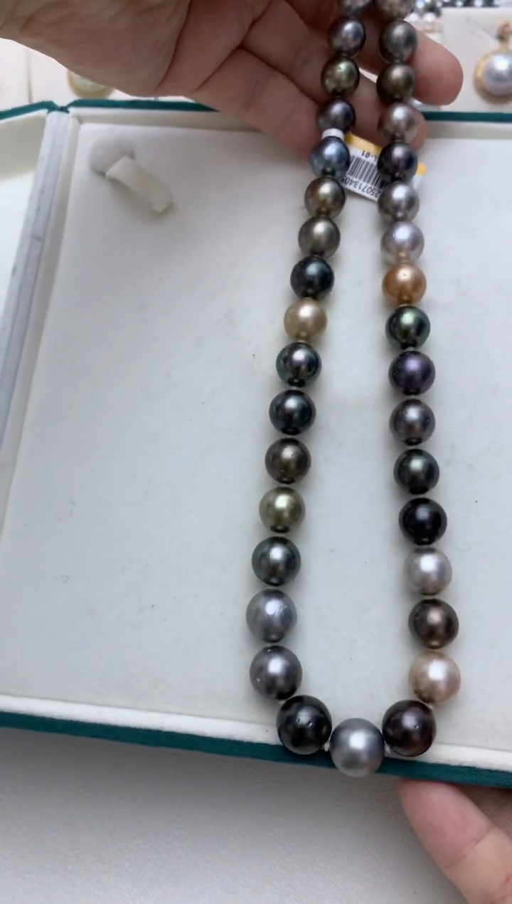 项链未镶嵌海水珍珠q11 