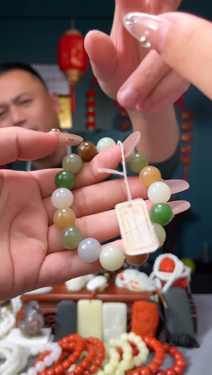 【闪购商品】和田玉手串未镶嵌11+