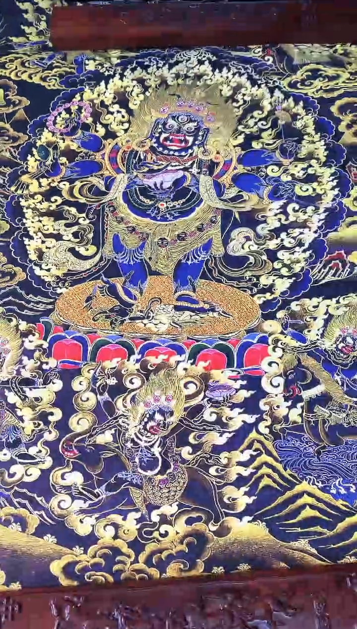 卷轴画16002大黑天