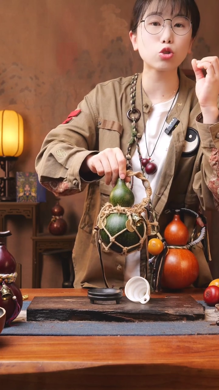 【闪购商品】108号精品大漆葫芦防腐防渗装水茶酒