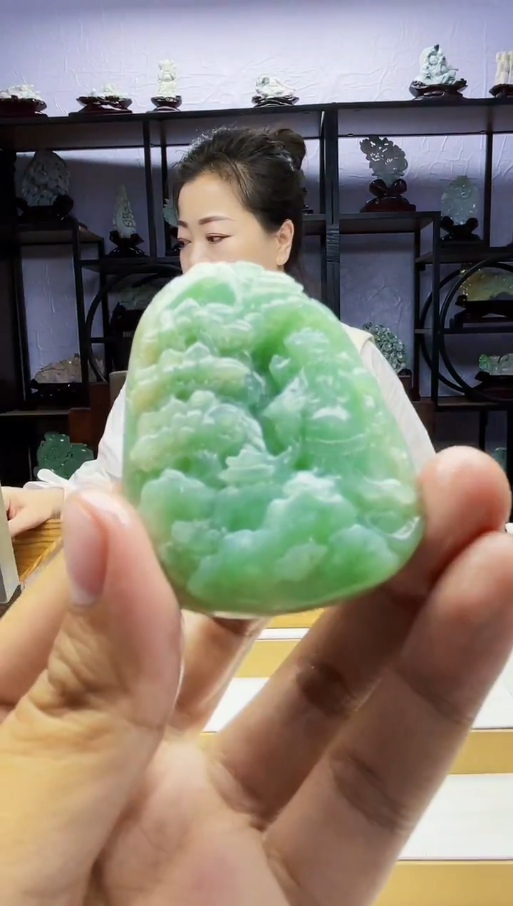 【闪购商品】定制翡翠未镶嵌毛货01140093