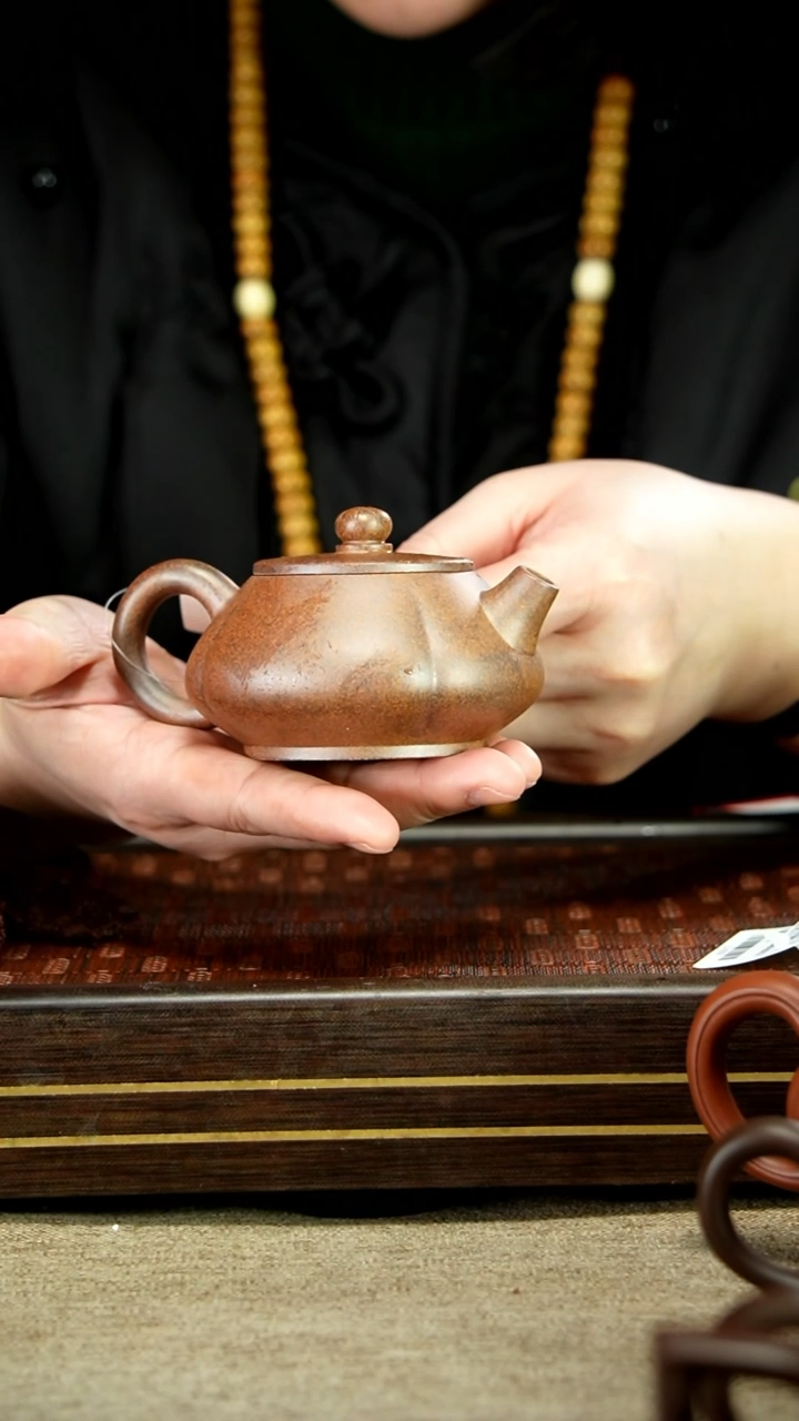 【闪购商品】紫砂茶壶柴烧 黄金段