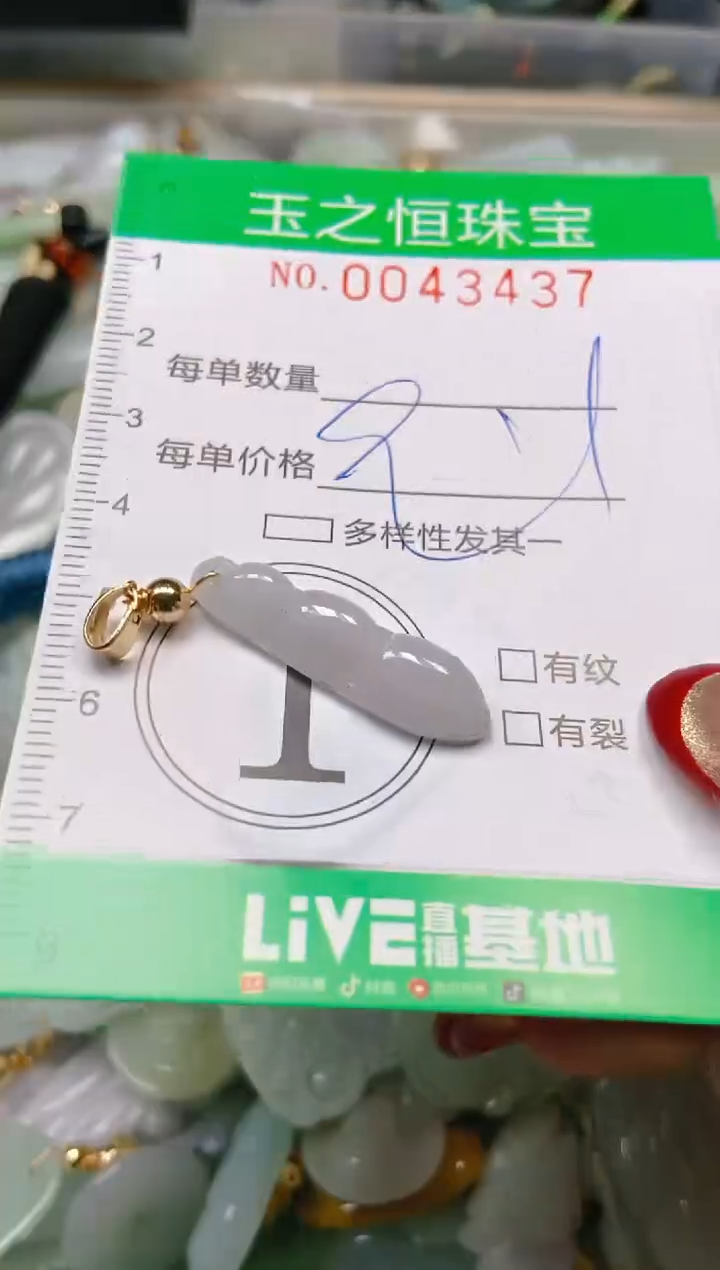 【闪购商品】翡翠颈饰未镶嵌闪购0043437