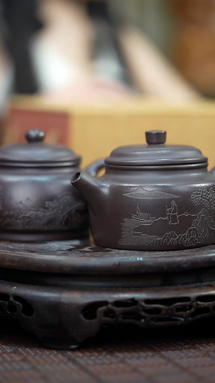 茶壶紫砂宜兴岁颐传砂原矿全手44家