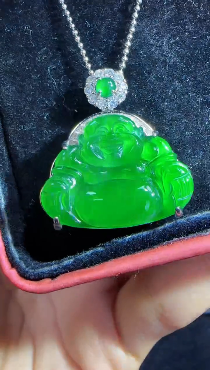 未镶嵌定制翡翠翡翠吊坠28