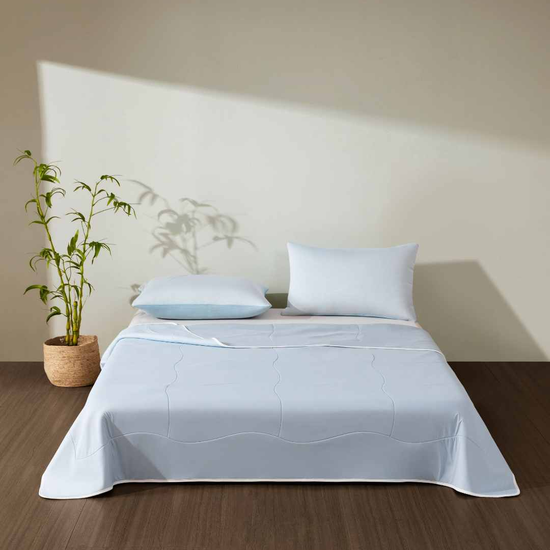 【蛙姐专属】丝享轻氧冷循环莱卡桑蚕丝夏凉被