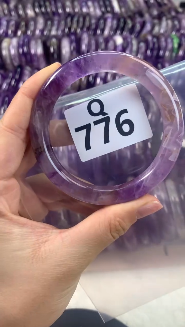 【闪购商品】水晶水晶手镯Q未镶嵌776-57