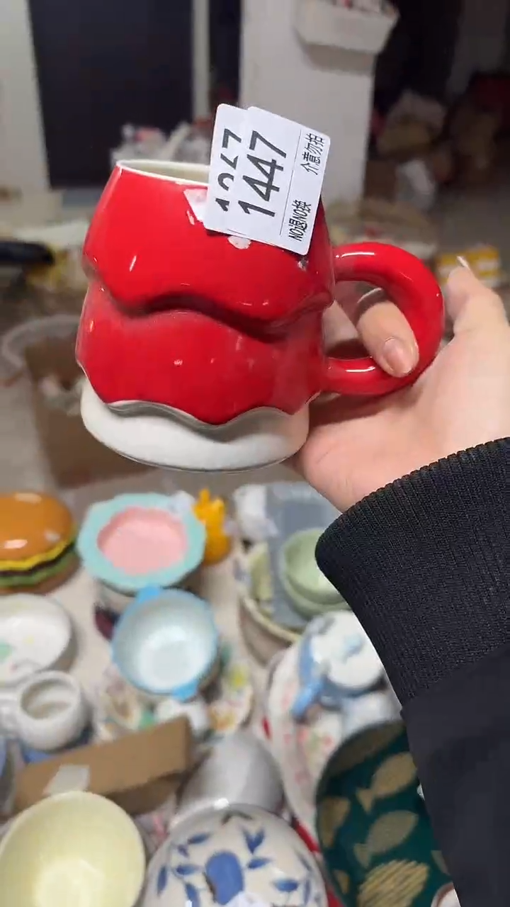 陶瓷手柄款微瑕四单包邮1447