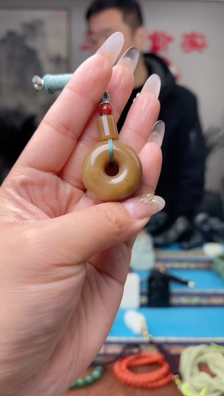 【闪购商品】和田玉挂件未镶嵌1