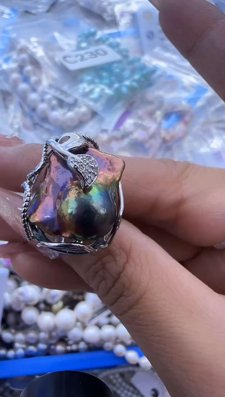 【闪购商品】淡水珍珠戒指未镶嵌231