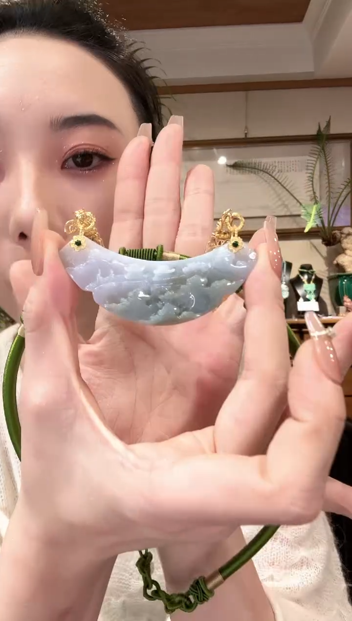 【闪购商品】翡翠颈饰未镶嵌国风