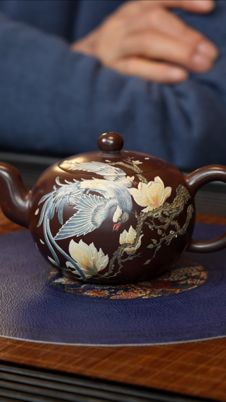 【闪购商品】紫砂茶壶BYM 紫龙血 一粒珠