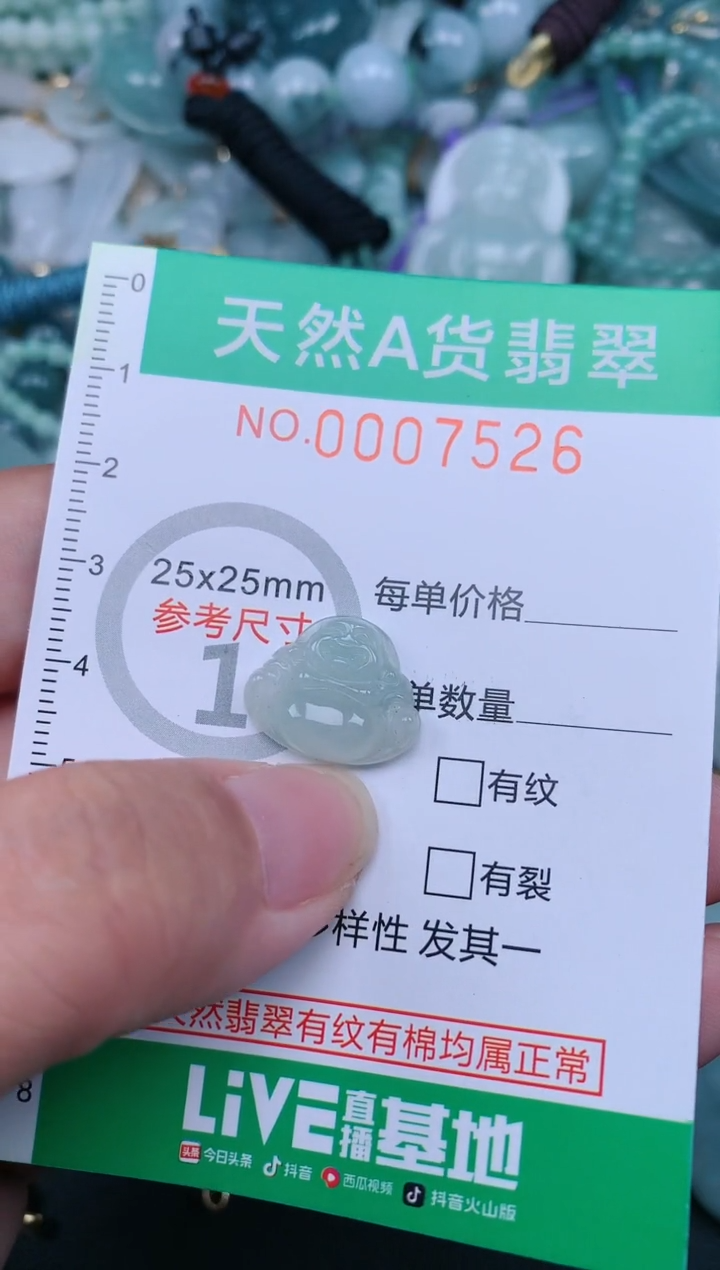 翡翠未镶嵌颈饰.0007526